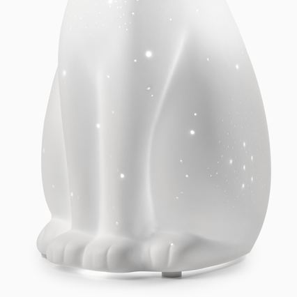 ONLI - Tischlampe PORCELLANA 1xE14/6W/230V 27,2 cm Katze