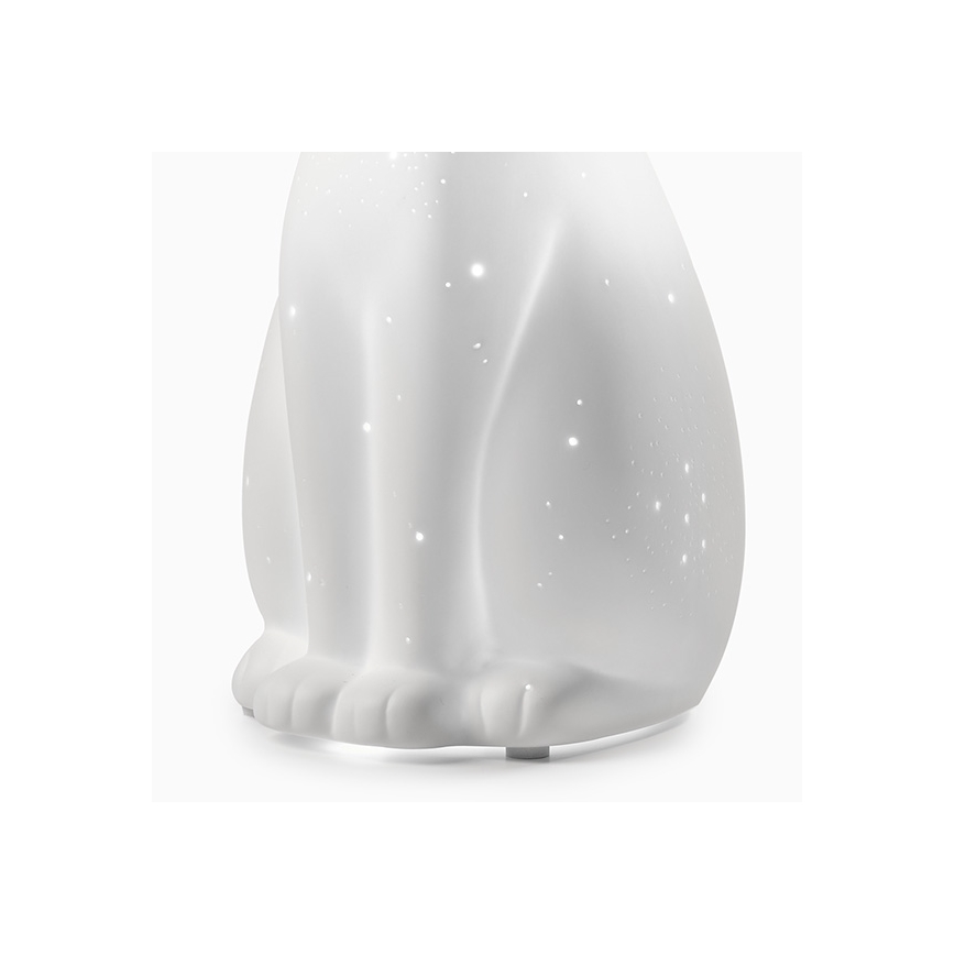 ONLI - Tischlampe PORCELLANA 1xE14/6W/230V 27,2 cm Katze