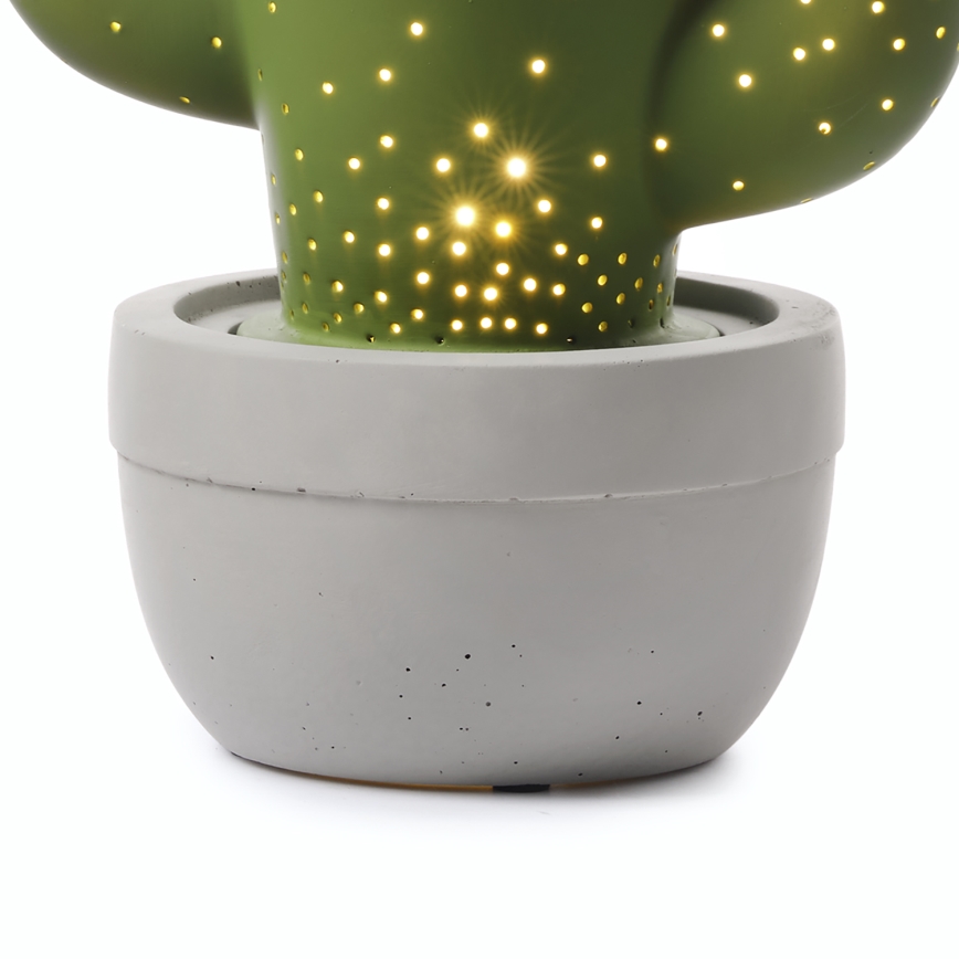 ONLI - Tischlampe PORCELLANA 1xE14/6W/230V 27 cm Kaktus