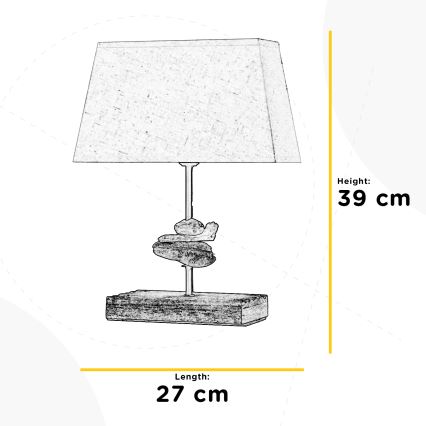 ONLI - Tischlampe SEREGON 1xE27/22W/230V