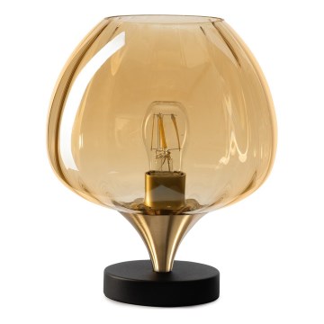 ONLI - Tischleuchte ELIDE 1xE27/15W/230V schwarz/kupferfarben