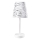 ONLI - Tischleuchte RICKY 1xE14/10W/230V 28 cm weiß