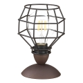 ONLI - Tischleuchte SPINNE 1xE27/15W/230V 23 cm schwarz/braun