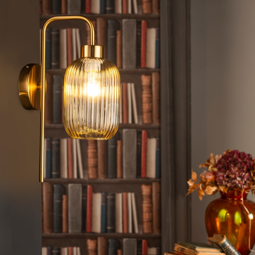 ONLI - Wandleuchte DOROTY 1xE27/15W/230V Messing