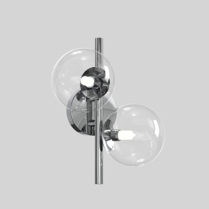 ONLI - Wandleuchte KIMBERLY 2xG9/6W/230V glänzender Chrom