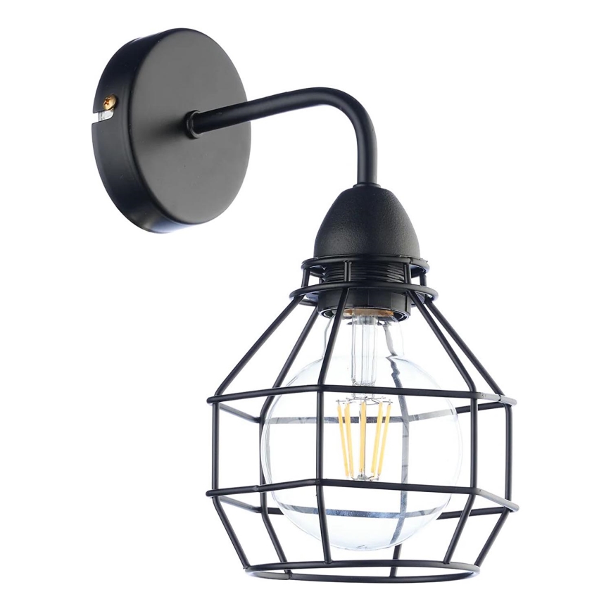 ONLI - Wandleuchte SPINNE 1xE27/15W/230V schwarz