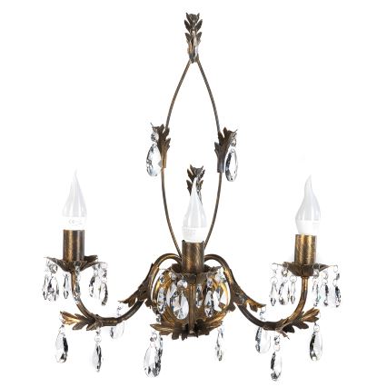 ONLI - Wandleuchte TERESA 3xE14/6W/230V Bronze