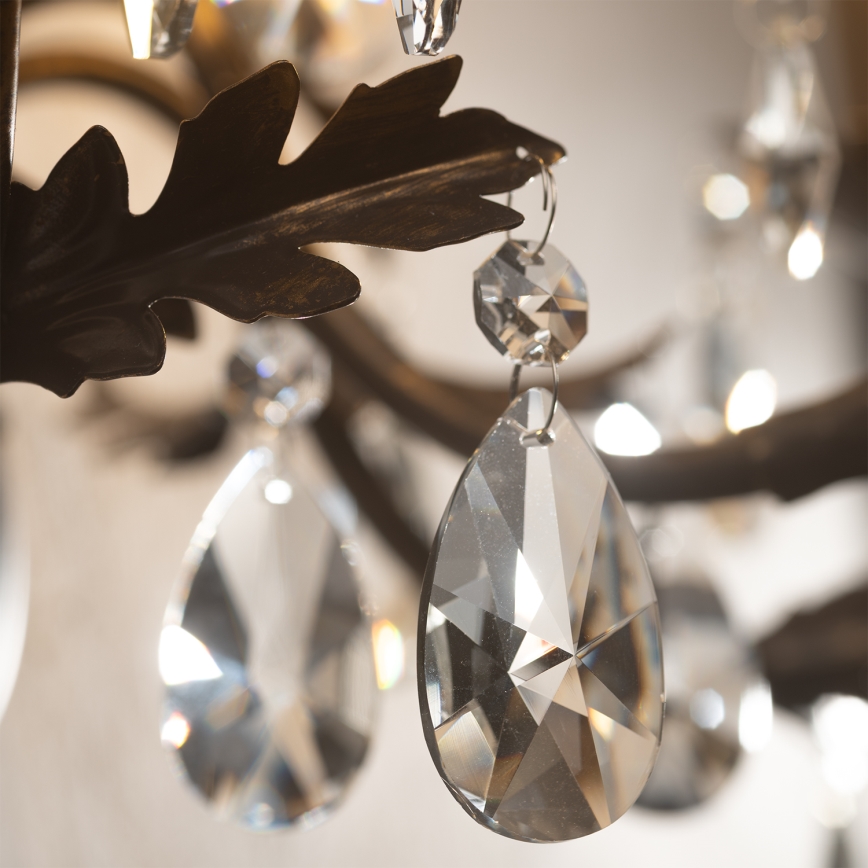 ONLI - Wandleuchte TERESA 5xE14/6W/230V Bronze