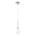 Open Design OR80049 - Badezimmer-Hängeleuchte an Kabel BAO 1xG9/8W/230V IP44 glänzender Chrom