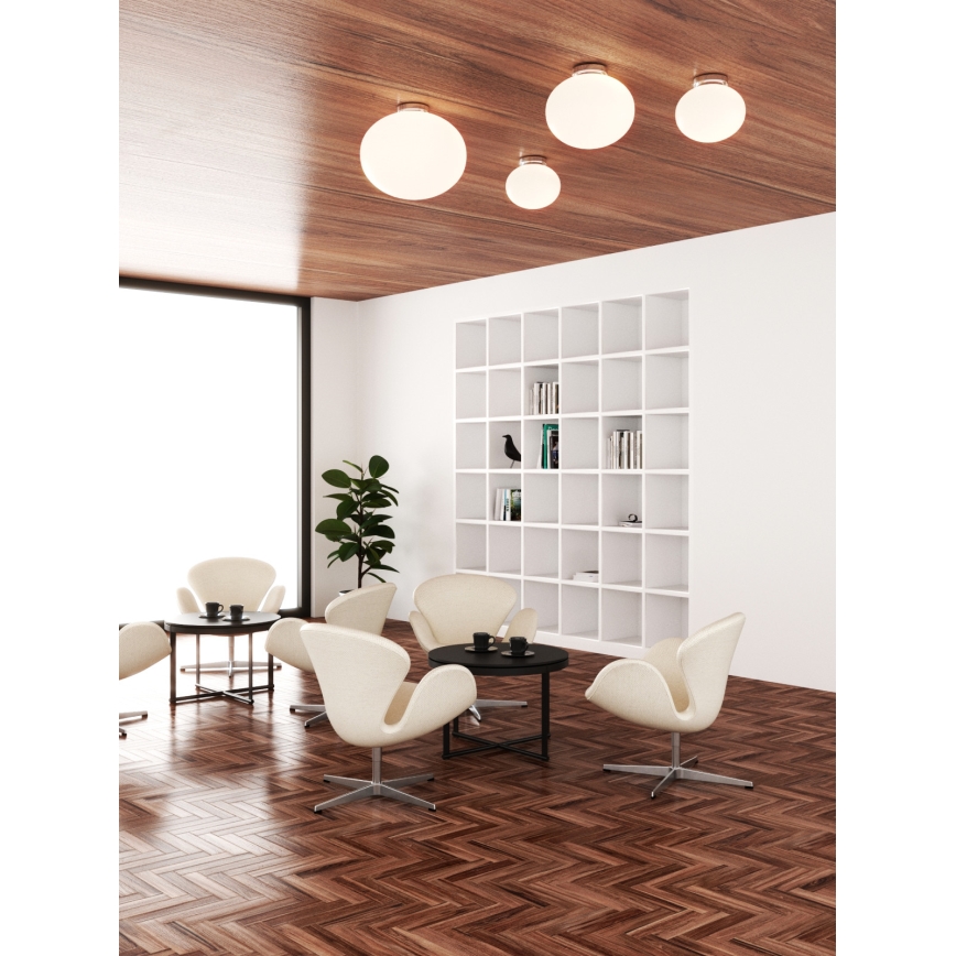 Open Design OR81145 - Deckenleuchte PALLA 1xE14/8W/230V Ø 24 cm, glänzender Chrom