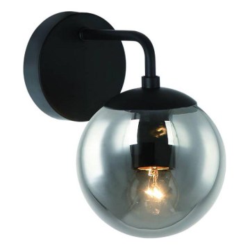Open Design OR81411 - Wandleuchte BAO 1xE27/8W/230V schwarz/rauchgrau