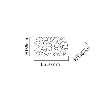 Open Design OR81480 - Wandleuchte CARERA 1xG9/7W/230V Roségold