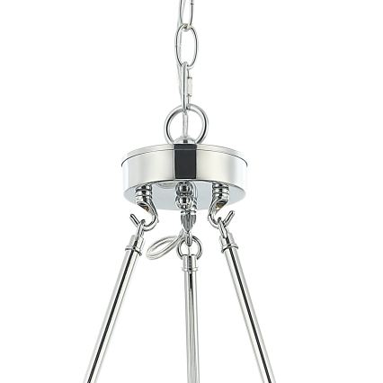 Open Design OR84375 - Kronleuchter mit Kette VERNO 6xE14/12W/230V Ø 55 cm glänzender Chrom