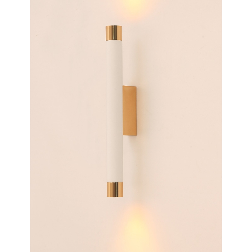 Open Design OR84559 - Wandleuchte Q 2xG9/3,5W/230V weiß/gold