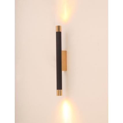 Open Design OR84573 - Wandleuchte Q 2xG9/3,5W/230V schwarz/gold