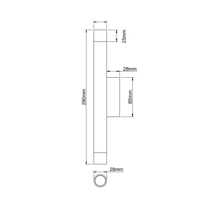 Open Design OR84573 - Wandleuchte Q 2xG9/3,5W/230V schwarz/gold