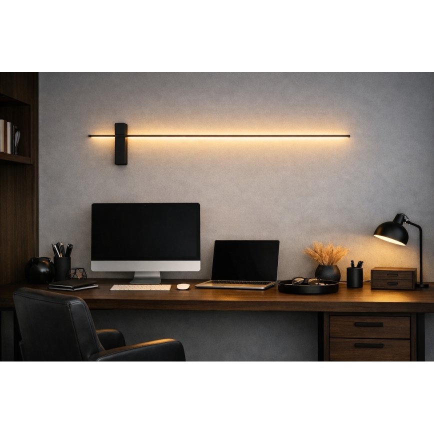 Open Design OR85051 - LED-Wandleuchte BENE LED/10,5W/230V 100 cm schwarz