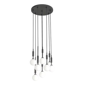 Open Design OR85341 - Hängeleuchte an Seil ERO 8xG9/8W/230V schwarz