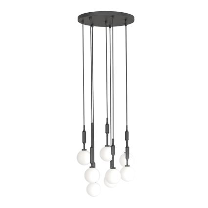 Open Design OR85341 - Hängeleuchte an Seil ERO 8xG9/8W/230V schwarz
