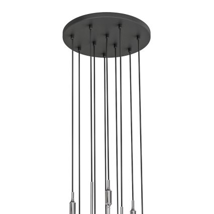 Open Design OR85358 - Pendelleuchte ERO 10xG9/8W/230V, glänzender Chrom
