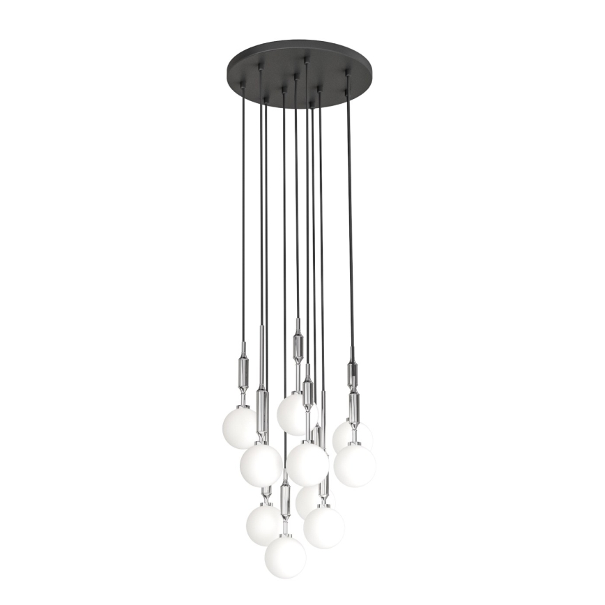 Open Design OR85358 - Pendelleuchte ERO 10xG9/8W/230V, glänzender Chrom