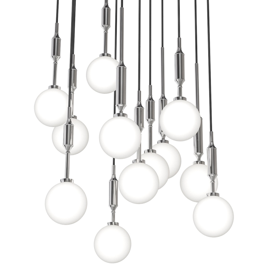 Open Design OR85389 - Pendelleuchte an Kabel ERO 12xG9/8W/230V, glänzender Chrom