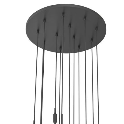 Open Design OR85402 - Pendelleuchte an Kabel ERO 12xG9/8W/230V schwarz