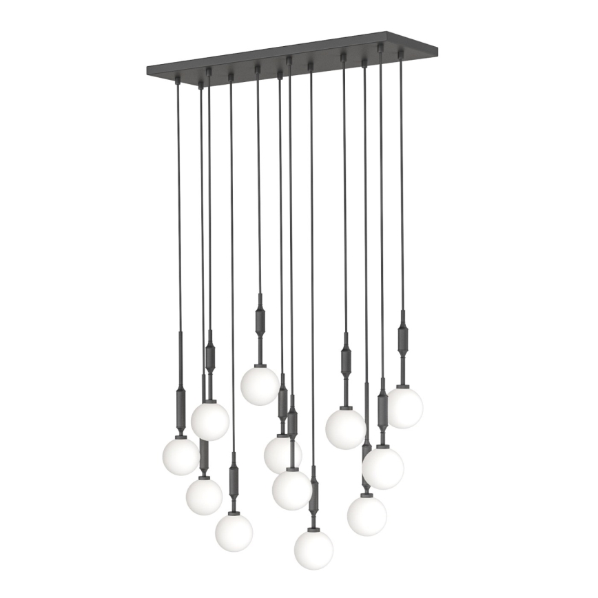 Open Design OR85464 - Seilpendelleuchte ERO 12xG9/8W/230V schwarz