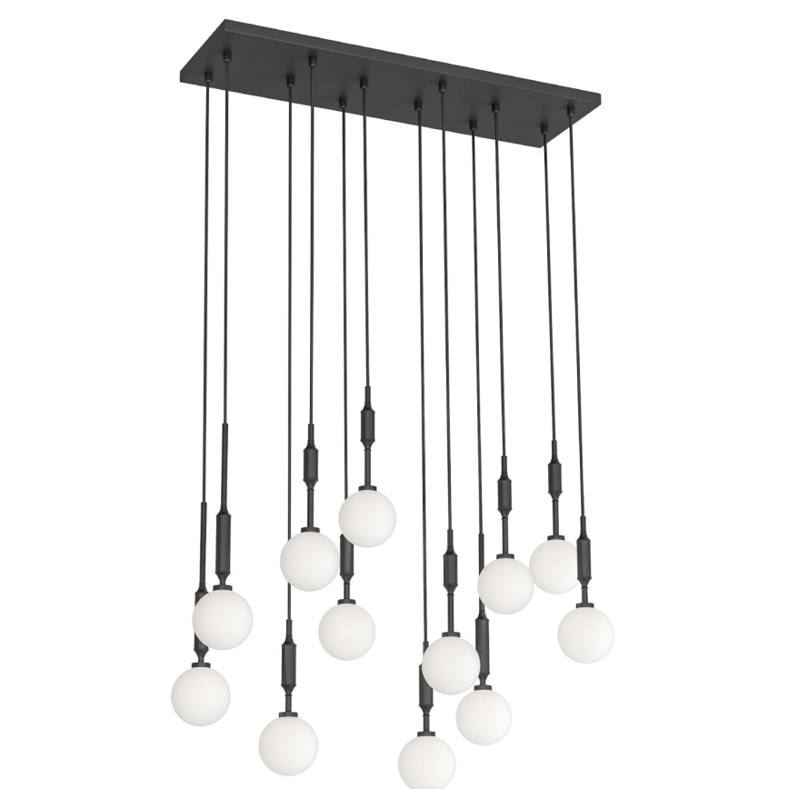 Open Design OR85464 - Seilpendelleuchte ERO 12xG9/8W/230V schwarz