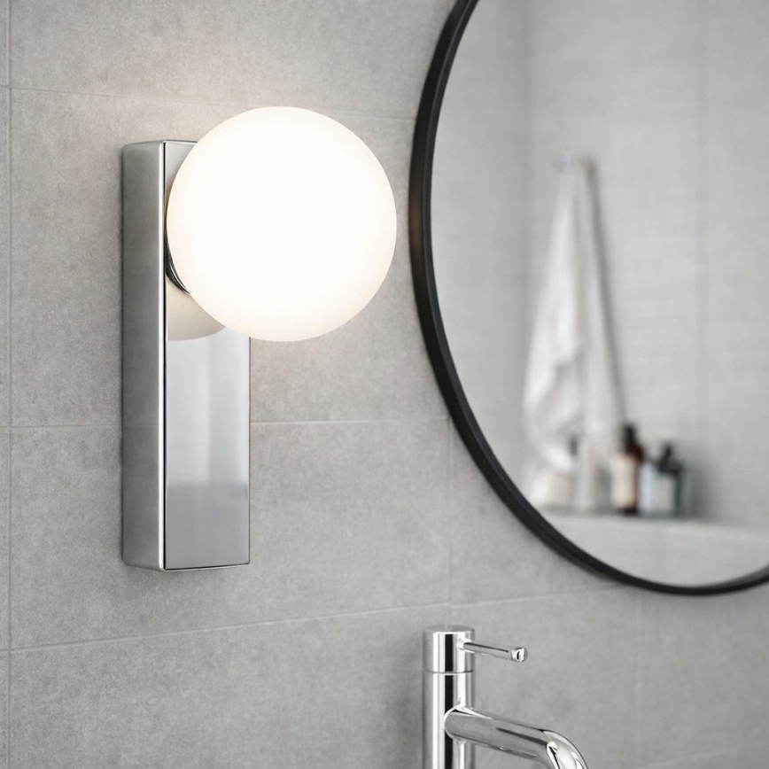 Open Design OR85525 - Badezimmer-Wandleuchte BOLETTA 1xG9/8W/230V IP44 glänzender Chrom