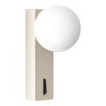 Open Design OR85587 - Wandleuchte BOLETTA 1xG9/8W/230V beige