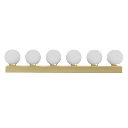 Open Design OR85686 - Badezimmer-Wandleuchte MERINO 6xG9/8W/230V 61 cm IP44 Messing