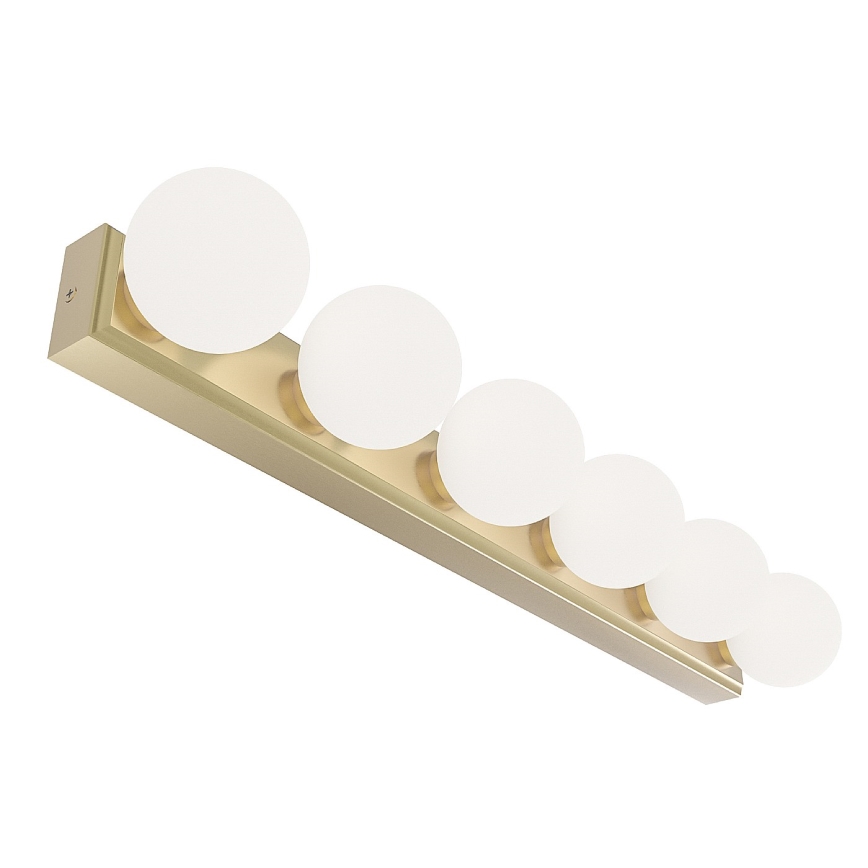 Open Design OR85686 - Badezimmer-Wandleuchte MERINO 6xG9/8W/230V 61 cm IP44 Messing