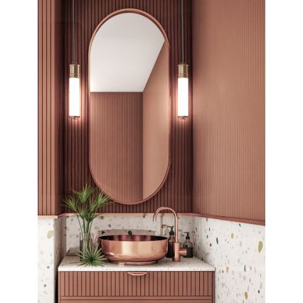 Open Design OR85723 - LED-Pendelleuchte an Kabel OMI LED/10W/230V Messing