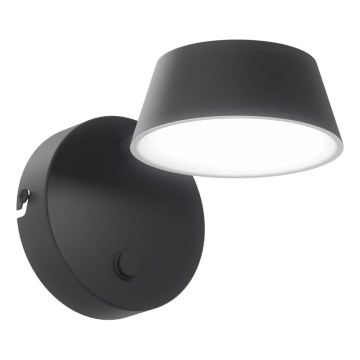 Open Design OR86522 - LED-Wandleuchte TIMO LED/6W/230V 3000/4500/6500K schwarz