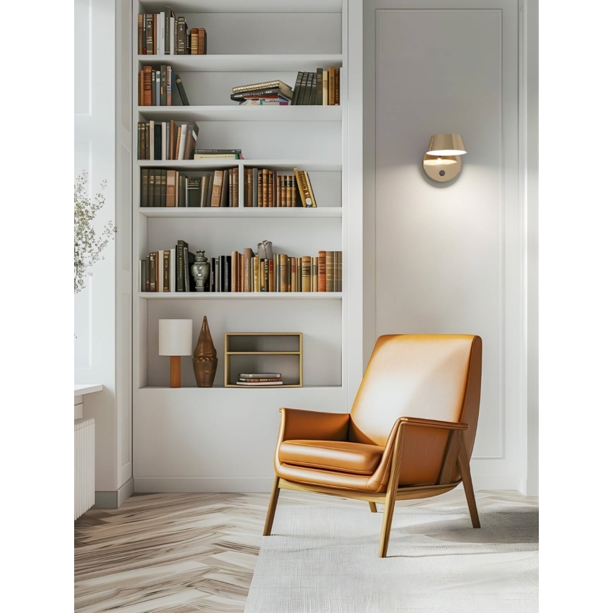 Open Design OR86539 - LED-Wandleuchte TIMO LED/6W/230V 3000/4500/6500K Messing