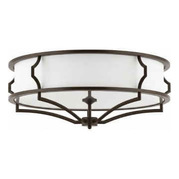 Open Design OR86607 - Deckenleuchte STESSO 4xE27/12W/230V Ø 65 cm braun