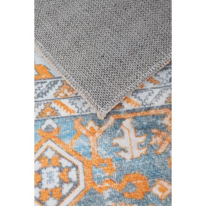 Orientalischer Teppich DOVE-VINTAGE 120x170 cm 2600 g/m2 orange