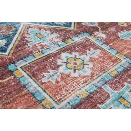 Orientalischer Teppich DOVE-VINTAGE 160x220 cm 2600 g/m2 mehrfarbig