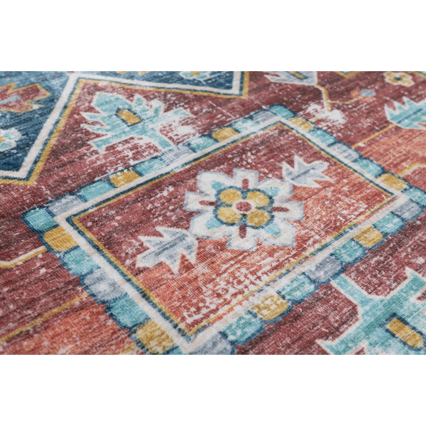 Orientalischer Teppich DOVE-VINTAGE 160x220 cm 2600 g/m2 mehrfarbig