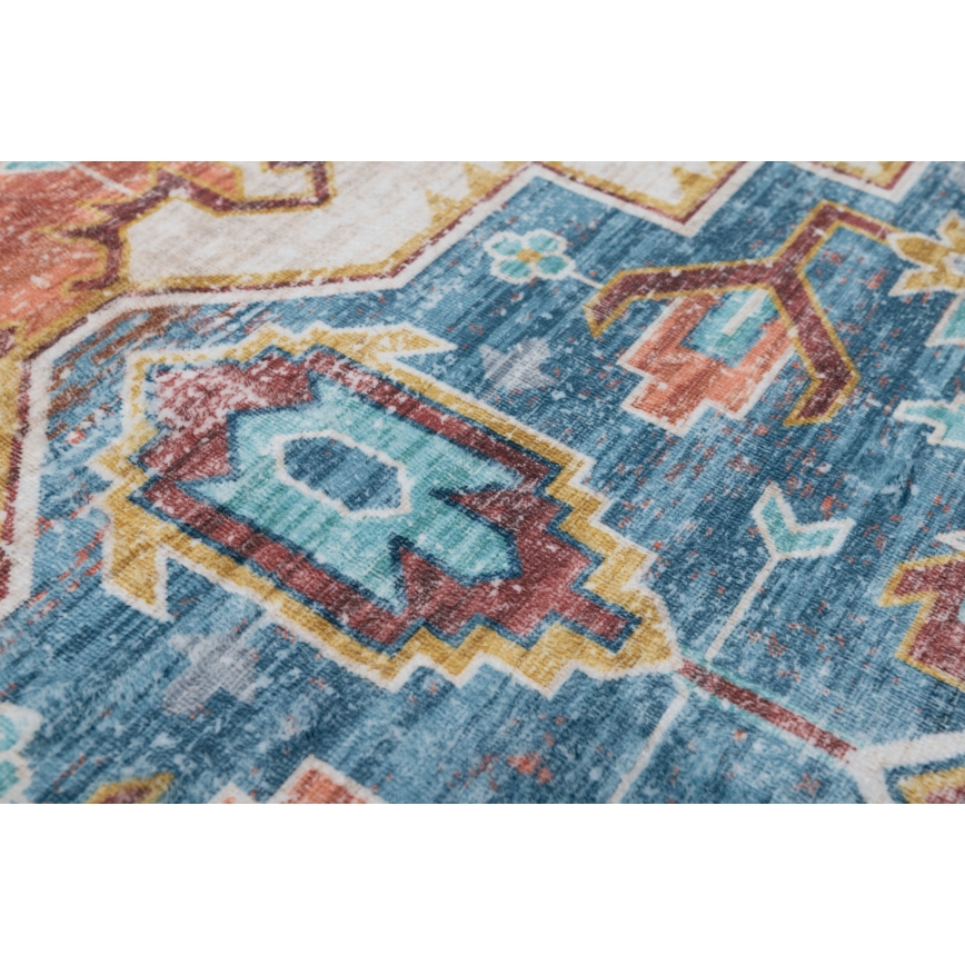 Orientalischer Teppich DOVE-VINTAGE 160x220 cm 2600 g/m2 mehrfarbig
