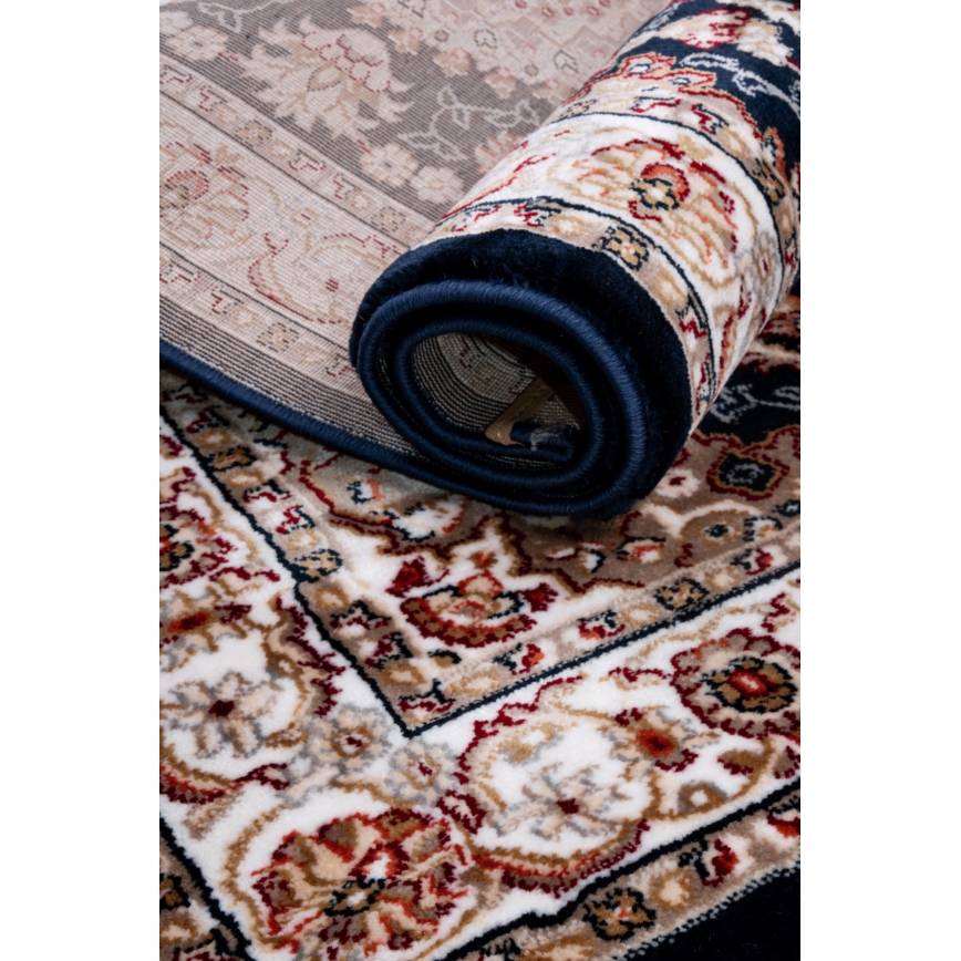 Orientalischer Teppich DUBAI 120x170 cm 2300 g/m2 dunkelblau