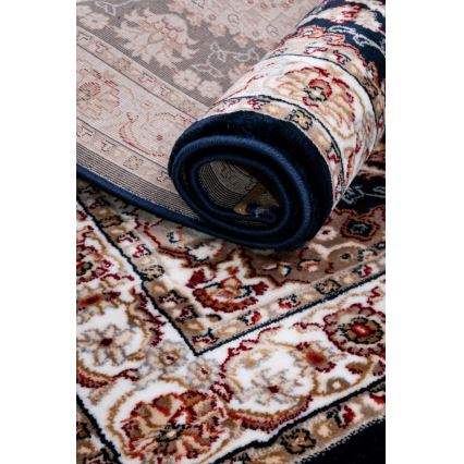 Orientalischer Teppich DUBAI 80 x 150 cm, 2300 g/m², mehrfarbig/blau