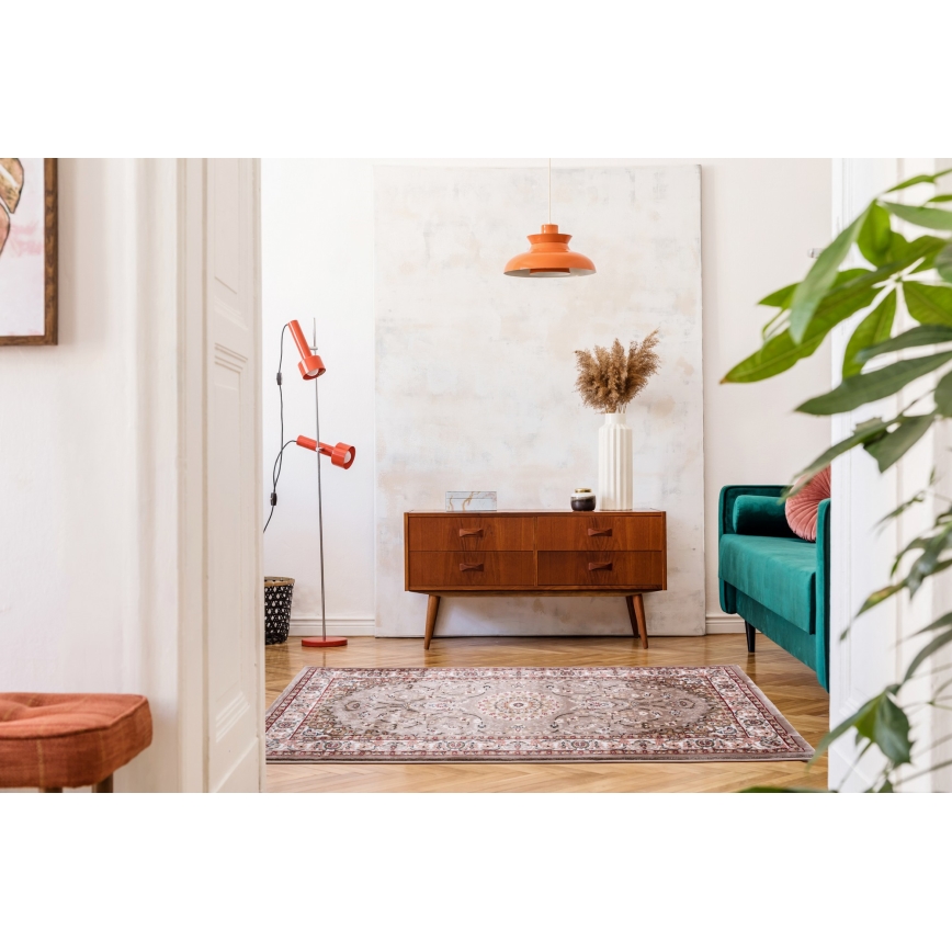 Orientalischer Teppich DUBAI 80x150 cm 2300 g/m2 beige