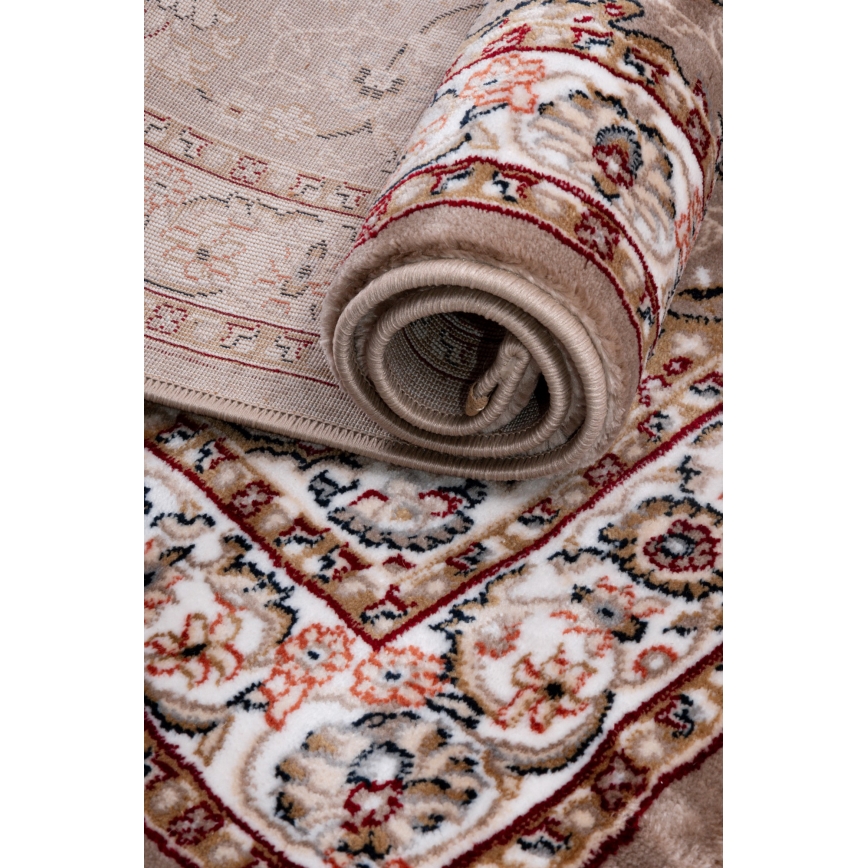 Orientalischer Teppich DUBAI 80x150 cm 2300 g/m2 beige