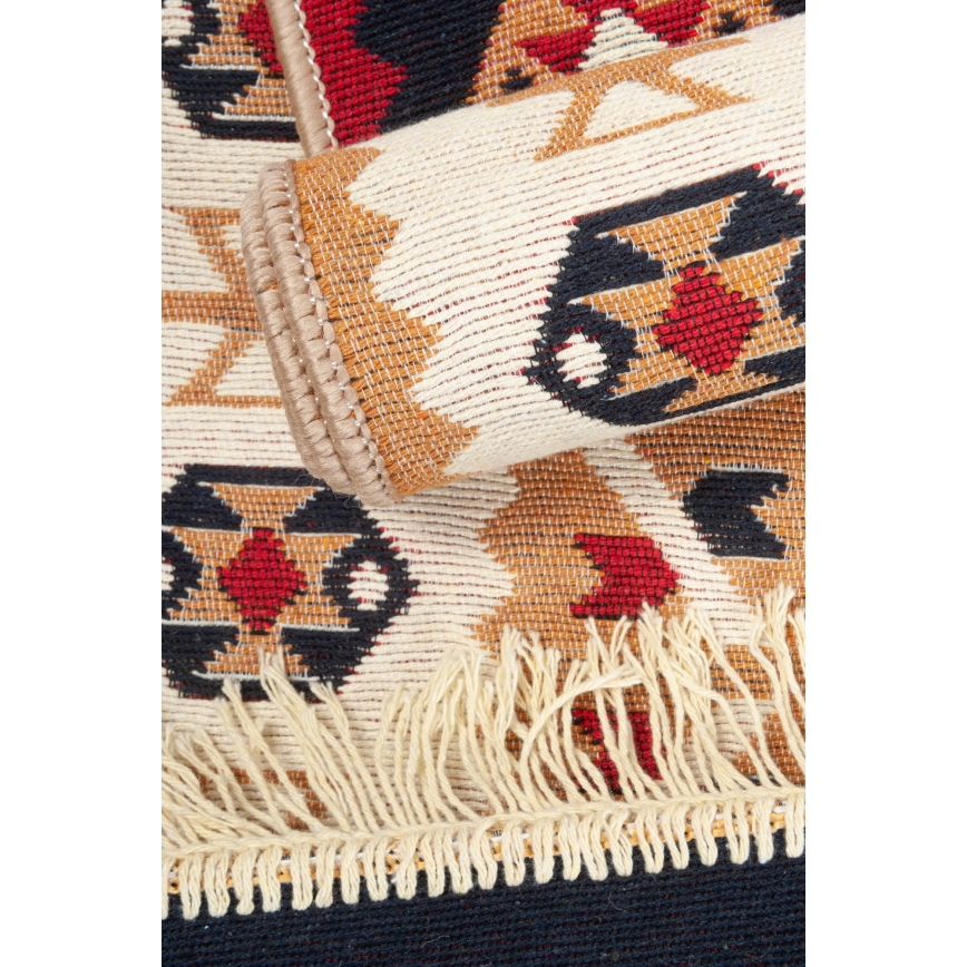 Orientalischer Teppich KILIM GOLD 60x120 cm mehrfarbig