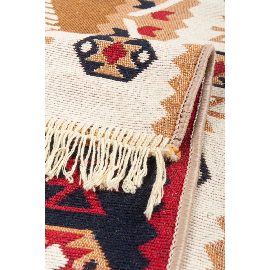 Orientalischer Teppich KILIM GOLD 60x120 cm mehrfarbig