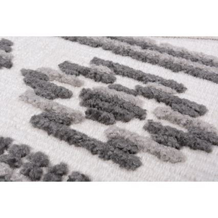 Orientalischer Teppich NEPAL 120x180 cm grau/weiß