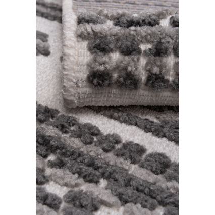 Orientalischer Teppich NEPAL 120x180 cm grau/weiß