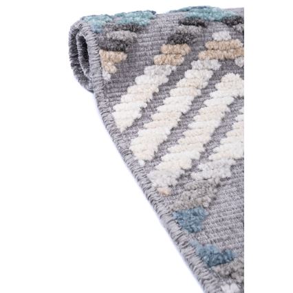Orientalischer Teppich NEPAL 160x230 cm blau/grau/creme
